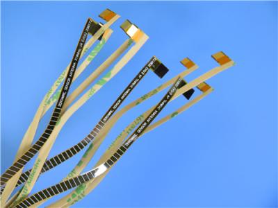 China Single Sided Antenna Flexible PCB on Polyimide With Immersion Gold and 3M Tape and PI Stiffener Supplied Mass Production for sale