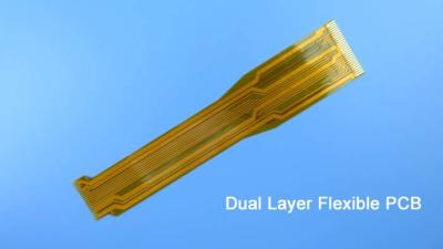 China Circuito impreso flexible (FPC) empleado el Polyimide con oro y el refuerzo de la inmersión para la tira #FPC Manufactur de la conexión en venta