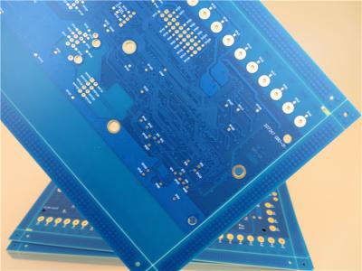 China Matt Blue 50 Ohm Medical Equipment PCB Impedance Controlled PCB for sale