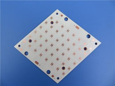 Chine Carte PCB à simple face isolée d'en cuivre de carte PCB de noyau en métal avec le masque blanc de soudure à vendre