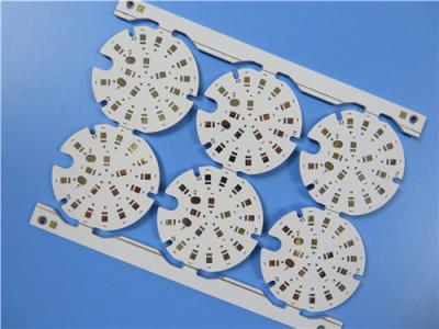 China Led Lighting HASL Lead Free Metal Core PCB Based 3W/MK Dielectric prepreg for sale