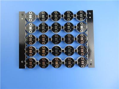 중국 발화기를 위한 검은 솔더 마스크와 2W / 마크와 고열 전도성 알루미늄 PCB 보드 판매용