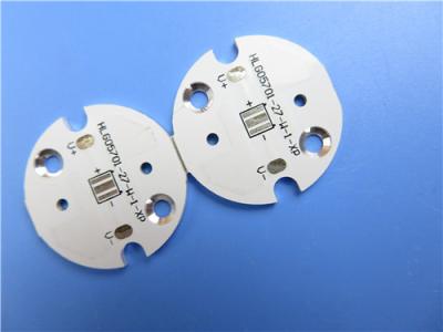 China 1.6mm 2oz LED Aluminum Plate PCB Board With 2W/MK Thermal Conductivity for sale