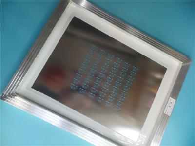China Laser Cut PCB SMT Stencil 0.15mm Stainless Steel Foil with aluminum frame for sale