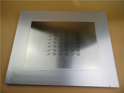 China Aluminum Framed 520x420mm Laser Cut SMT Stencil For PLCC QFP 0402 for sale