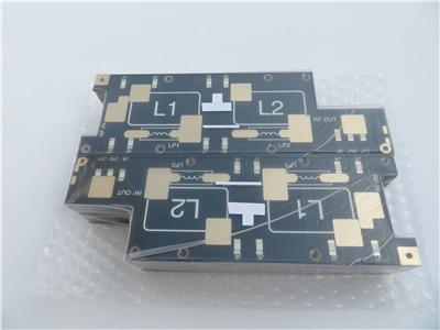 China High Frequency 1.6mm PTFE PCB Board Fibre Glass Coated PTFE DK2.65 For Couplers for sale