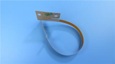 China Single Sided Flexible Printed Circuit Soft PCB Built on Polyimide with 3M Tape for Video Surveillance System for sale