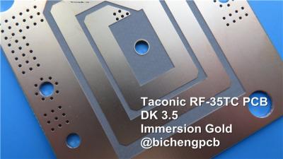 China RF-35TC 35um Copper 132x58mm Dual Layer PCB High Thermal Conductivity for sale
