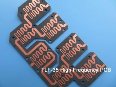 Chine Carte à micro-ondes de panneau de carte PCB de double couche de la surface 0.9mm de TLF-35 OSP à vendre