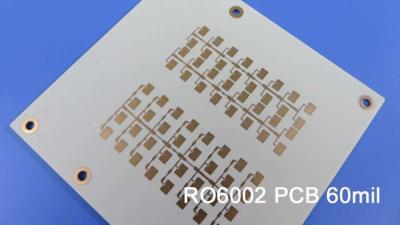 China Placa do PWB de RT/Duroid 6002 60mil 1.524mm DK2.94 Rogers para a vacância de colisão da linha aérea à venda