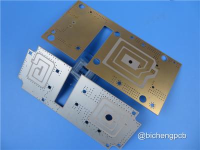 中国 陶磁器の満たされたPTFEの樹脂の基盤が付いている低損失20mil RF-45 PCB板 販売のため