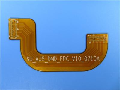 China Flexible PCB With Stainless Steel Stiffener Flex with Stainless Steel Shim for sale