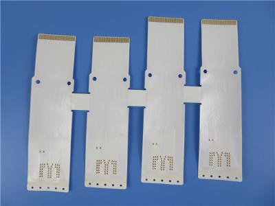 China Flexible Printed Circuit FPC on PET with White Solder Mask for sale