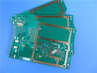 China 4 Layer Hybrid PCB Made On 20mil RO4350B and FR-4 for GPS Transceiver for sale