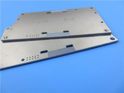 China Espessura híbrida da placa 15mil do PWB da micro-ondas TC600 com prata da imersão à venda