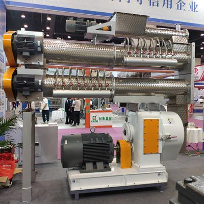 Chine Granule d'alimentation de vache à la farine de graines 3-7T/H faisant la machine ISO9001 à vendre