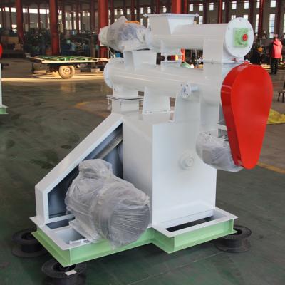 China 37kw Convenient Cow Goose Feed Pellet Mill Machine 1-3T/H for sale