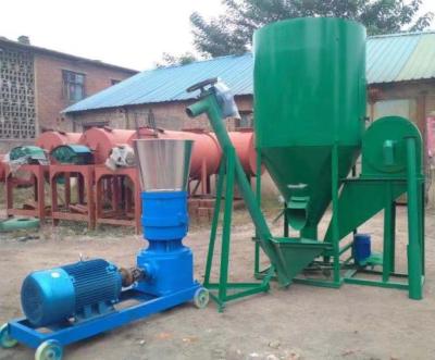 China 300-500kg Per Hr Poultry Feed Production Line For Making Pellets for sale