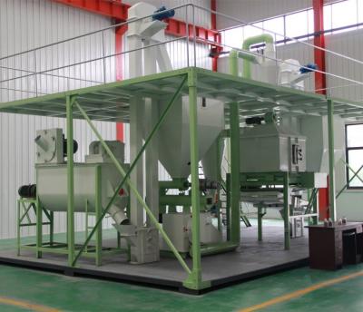 China 15mm Baby Chicken Poultry Feed Production Line 5 Tons Per Hr for sale