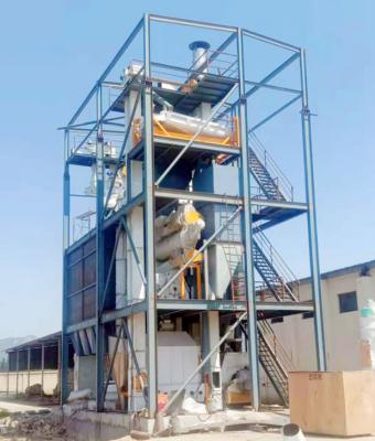 China Máquina da produção da alimentação animal do pombo do aço carbono 5T/H para o material seco à venda