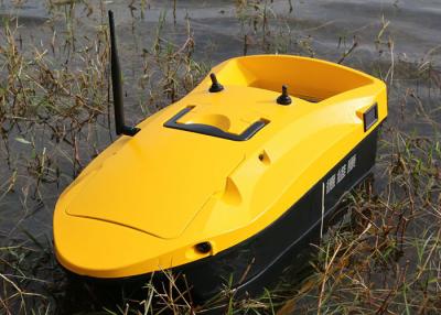 China Yellow rc fishing bait boat DEVC-113 remote range 350m fishing tackles for sale