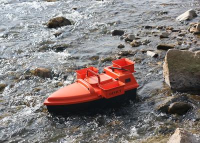 Chine Équipement de pêche extérieur de la navette DEVC-202 d'amorce de bateau de style de modèle orange de rc à vendre