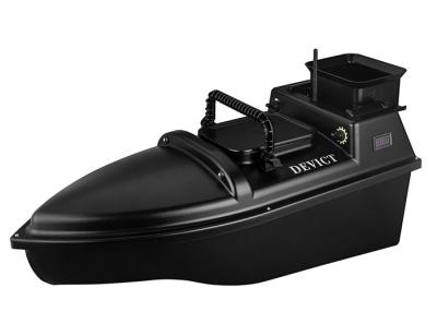 中国 DEVC-100黒いラジコンの餌のボートの自治操縦装置の餌のボートAD-1206のリモート モデル 販売のため