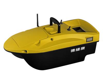 China Estilo amarelo do piloto automático do barco DEVC-113 da isca, barco modelo do bati do rc à venda