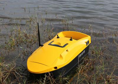 China Yellow rc fishing bait boat battery power type remote control RoHS Certification for sale