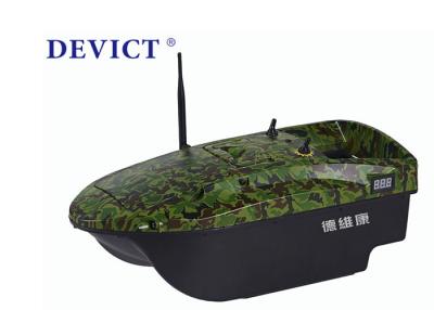 China Remote control 350M carp fishing Bait Boats capacity 1kg DEVC-118 Camouflage ABS Engineering plastic for sale