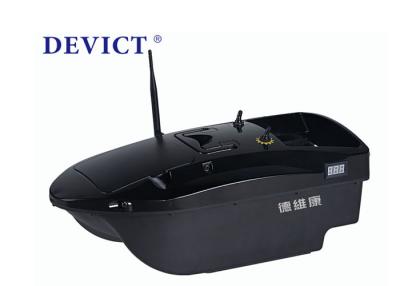 China Carp fishing bait boats DEVC-110 black fishing lure boat OEM / ODM for sale