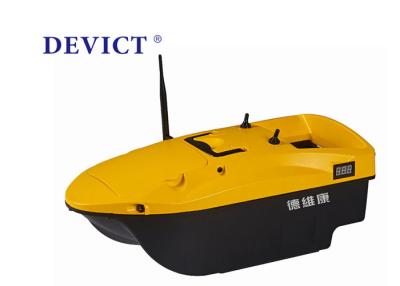China Fernsteuerungsfischerei-Köder-Bootsfernstrecke 350M gelbe ABS-Technik zu verkaufen