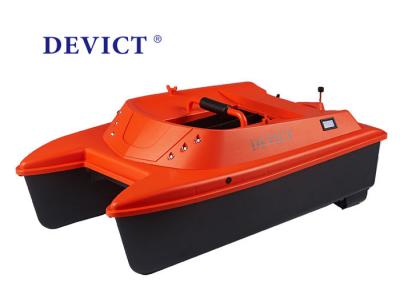 China Orange DEVICT bait boat Remote range 500M DEVC-302M boat type catamaran for sale