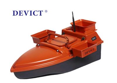 China Orange remote control bait fishing boat DEVC-202 350M Wave Resistance for sale