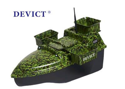 China Radio Controlled Bait Boat DEVC-208 camouflage remote frequency 2.4GHz for sale
