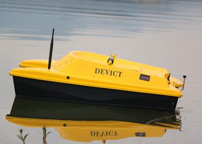China RC modelan el motor sin cepillo amarillo del buscador DEVC-303 de los pescados del sonar para el barco del cebo en venta