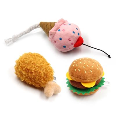 China Anti Bite Simulation Food Dog Pet Toys 83g Interactive Dog Toys For Aggressive Chewers for sale