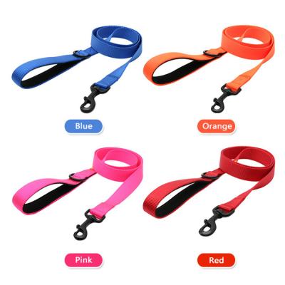 China Polyester Rope Dog Leash For Medium Large Dogs Outdoor Training for sale