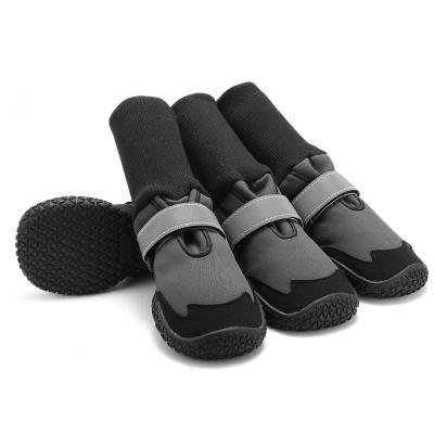 China Anti Slip Waterproof Pet Boots Paw Protectors 190g for sale