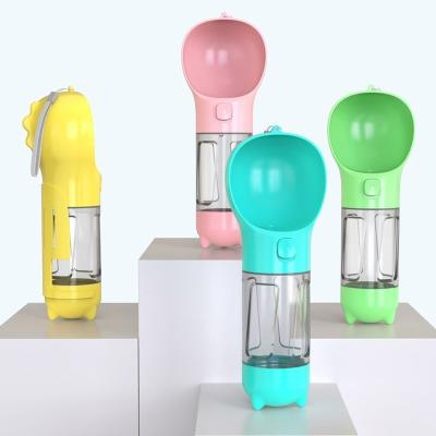 China Plastic Outdoor Dogs Travel Water Bottle 300ML for sale