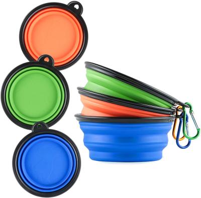 China Lightweight Portable Dog Collapsible Bowl for Outdoor Water Food Feeding for sale