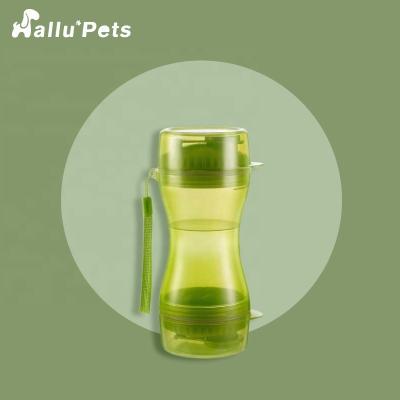 China 2 In 1 Pets Food Container Factory With Pop Bag Dispenser for sale