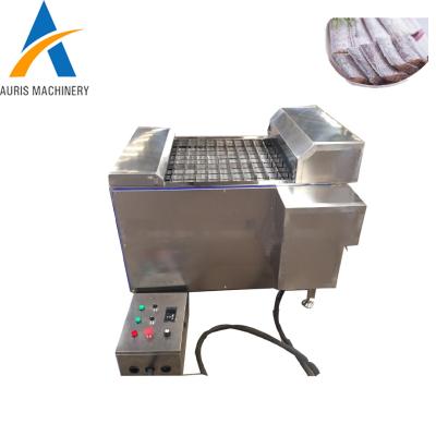 China Automatic Fish Slicing Machine 500kg Per Hour Ribbonfish Fresh Fish Cutting Machine for sale
