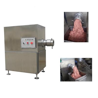 China Sausage Industrial Frozen Meat Grinder Veggies 1500kg/H Mince Machine for sale
