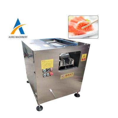 China Double Slot Fish Processing Machines Bevel Fillet Machine Restaurant Use for sale