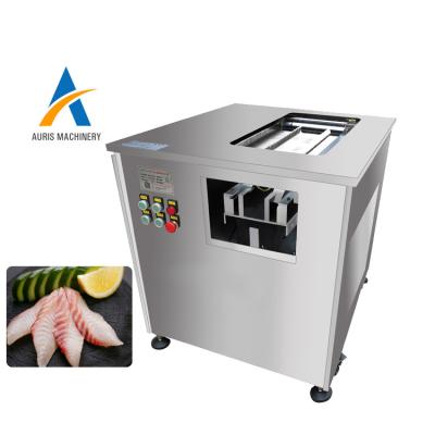China Diagonal Automatic Fish Cutting Machine Carp Salmon Slicing Fish Deboning Machine for sale