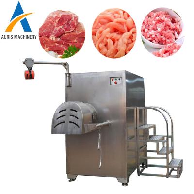 China Duck Skeleton Frozen Meat Grinder 15kw 5000kg/H Industrial Meat Mincer Machine for sale