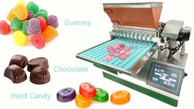 China PLC Candy Making Machine SSS304 Chocolate Gummy Depositor Machine for sale
