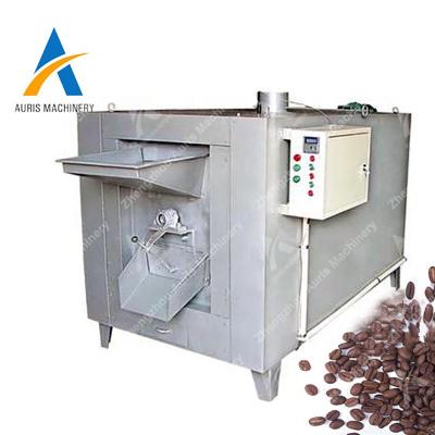 China Gas Coffee Bean Roaster 200kg/H 24kw Coffee Bean Baking Machine for sale