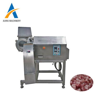 China Commercial Frozen Meat Slicer Machine 3D Dicing Pork Chicken Three Dimensional for sale